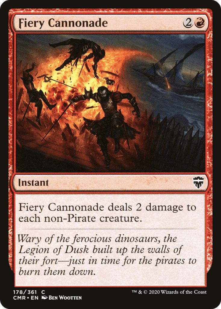 Fiery Cannonade · Commander Legends