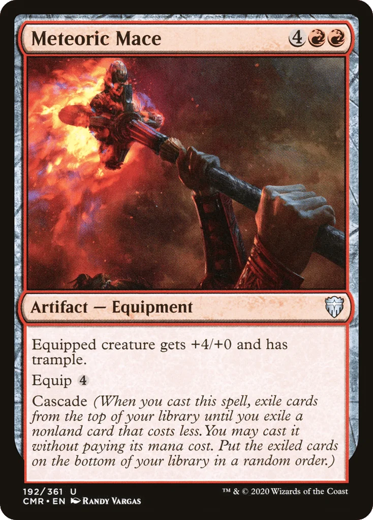 Meteoric Mace · Commander Legends