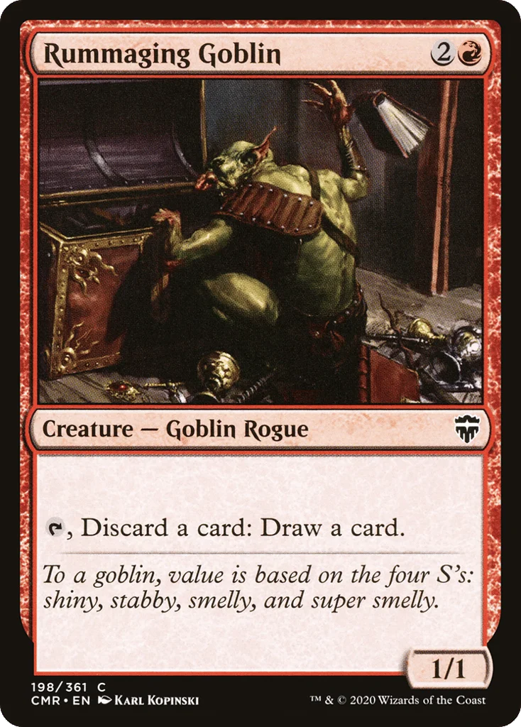 Rummaging Goblin · Commander Legends