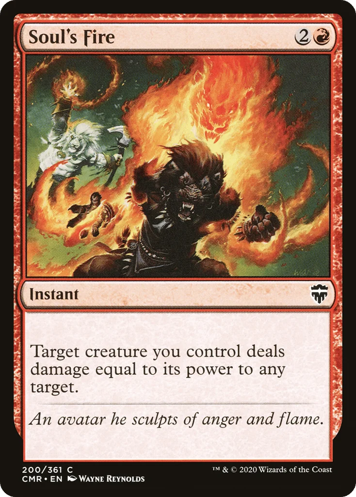 Soul's Fire · Commander Legends