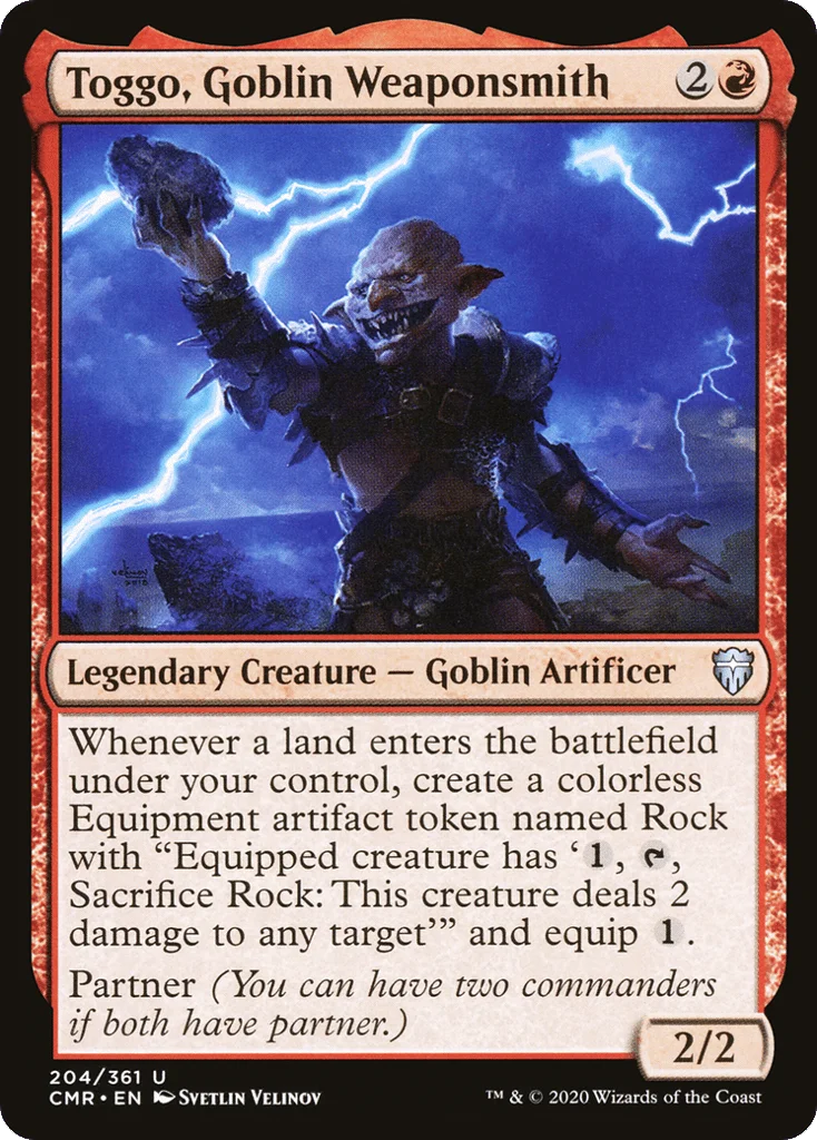 Toggo, Goblin Weaponsmith · Commander Legends