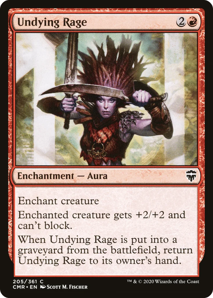 Undying Rage · Commander Legends