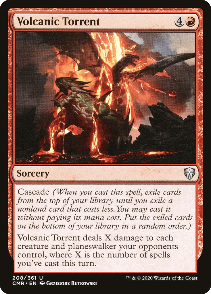 Volcanic Torrent · Commander Legends