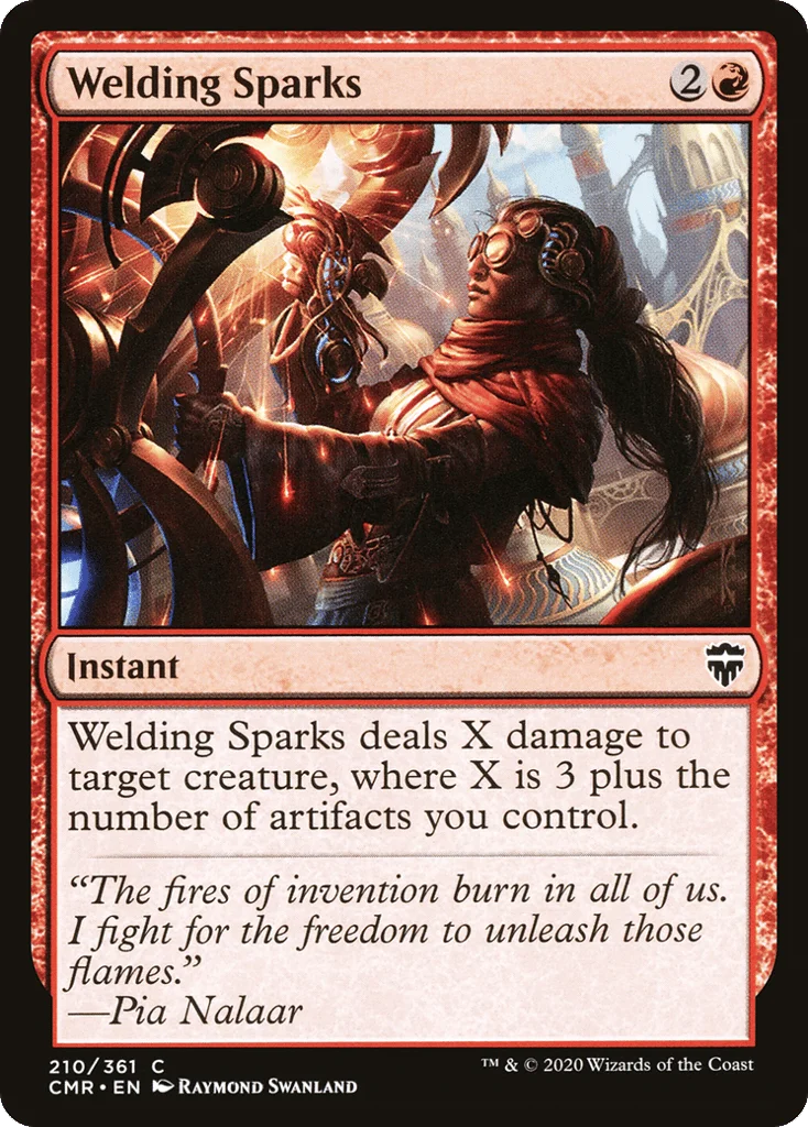 Welding Sparks · Commander Legends