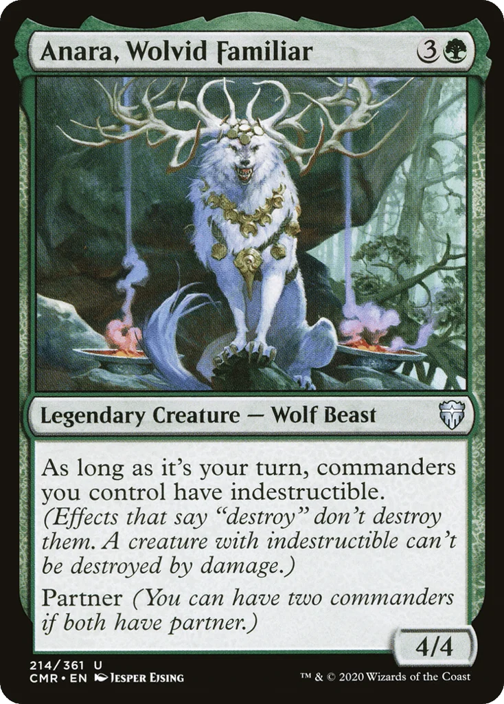 Anara, Wolvid Familiar · Commander Legends