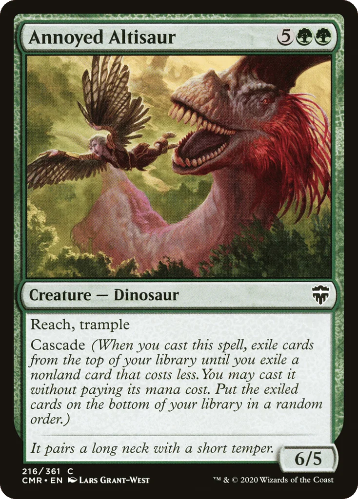 Annoyed Altisaur · Commander Legends