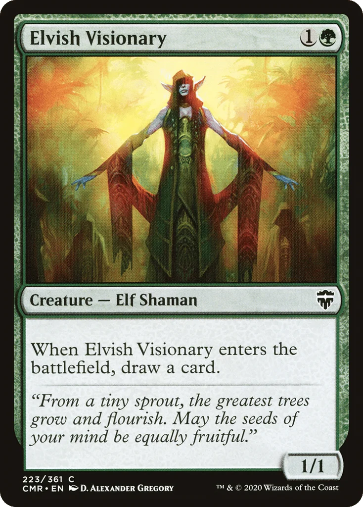 Elvish Visionary · Commander Legends