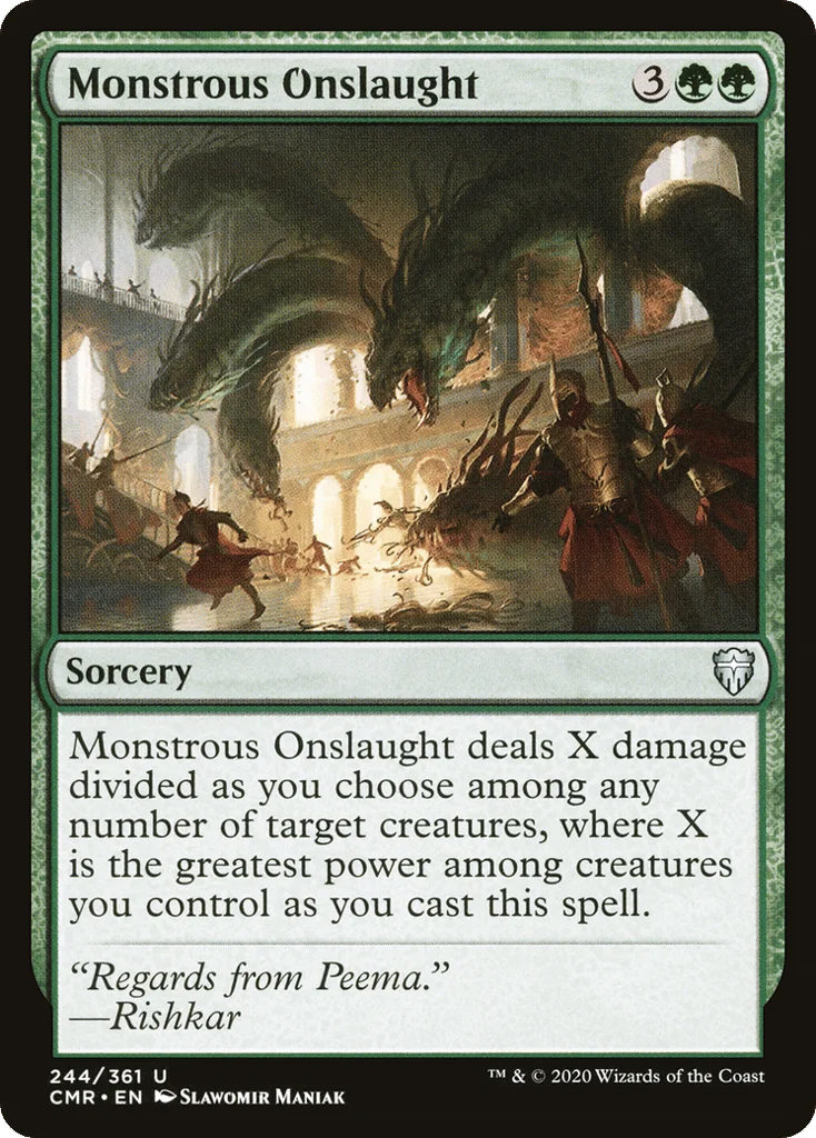 Monstrous Onslaught · Commander Legends