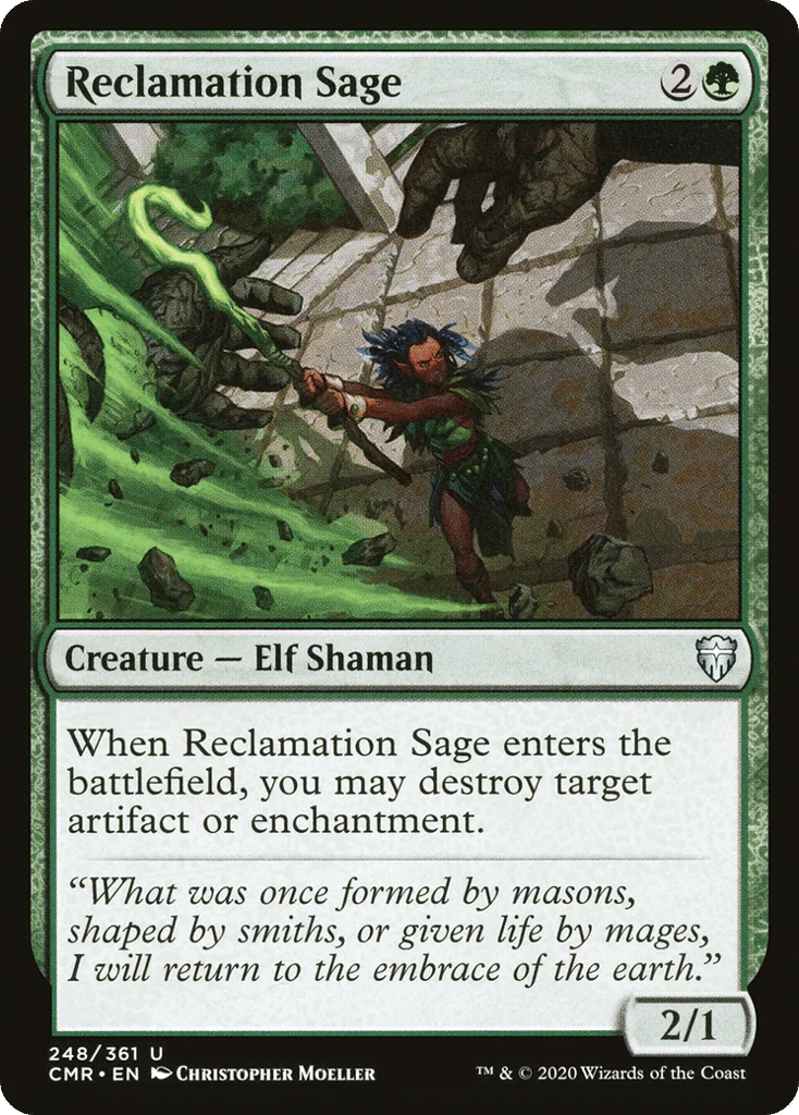 Reclamation Sage · Commander Legends