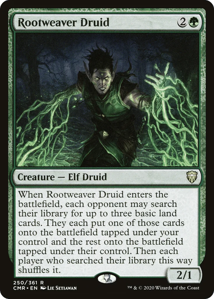 Rootweaver Druid · Commander Legends
