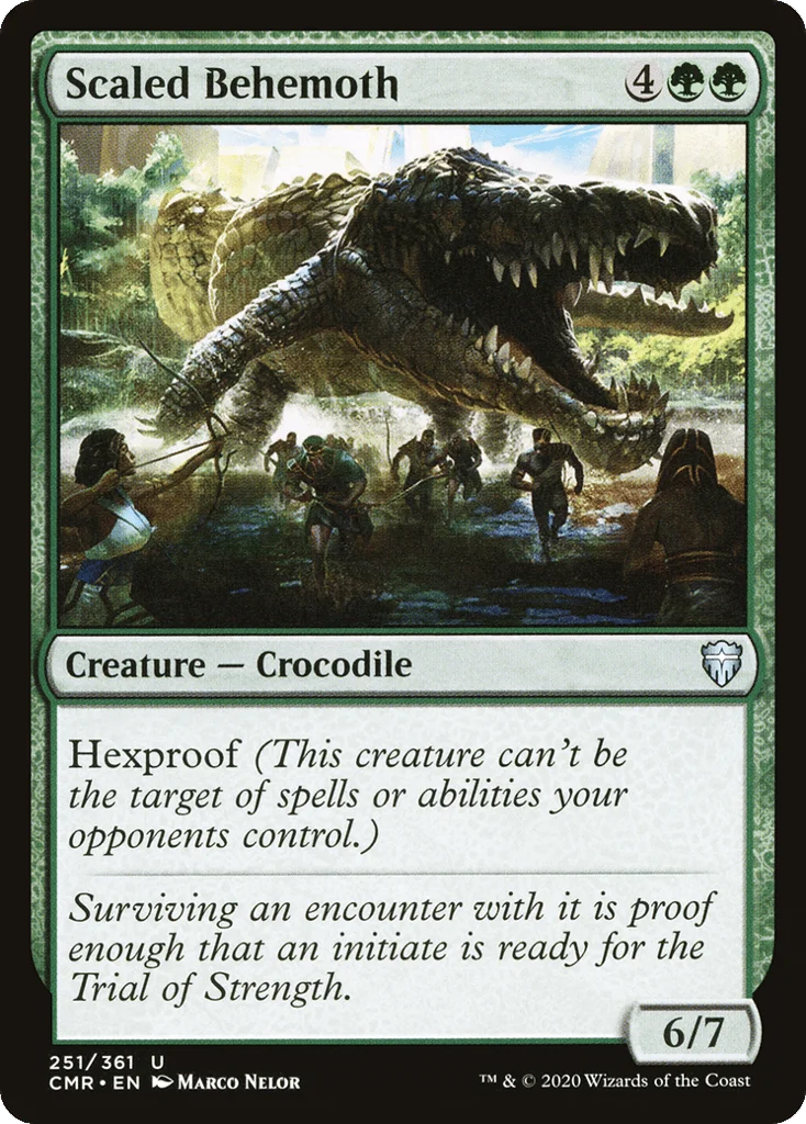 Scaled Behemoth · Commander Legends