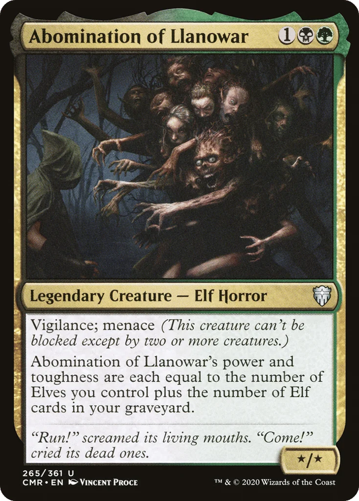 Abomination of Llanowar · Commander Legends