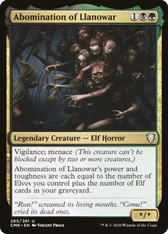 Abomination of Llanowar