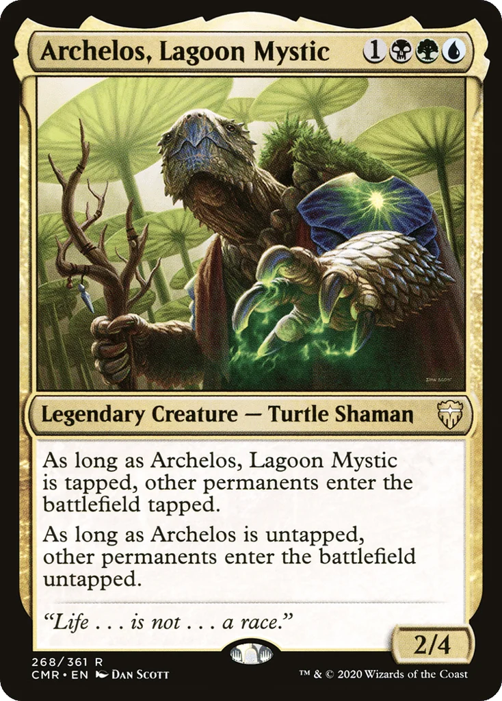 Archelos, Lagoon Mystic · Commander Legends