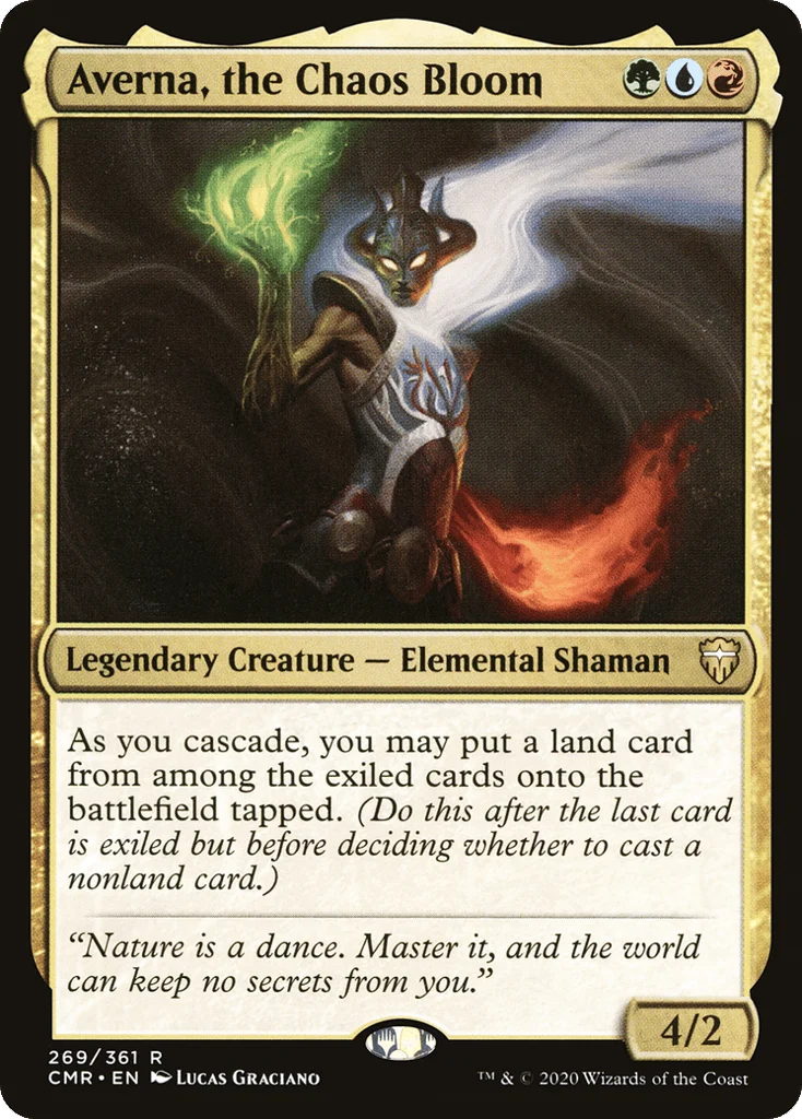 Averna, the Chaos Bloom · Commander Legends