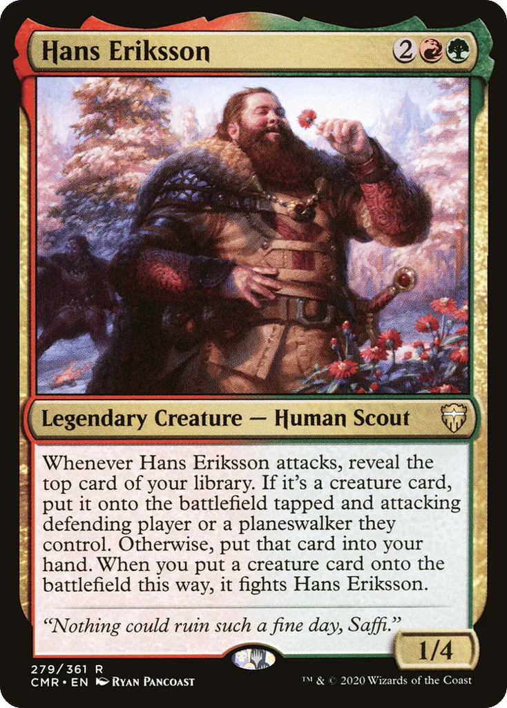 Hans Eriksson · Commander Legends