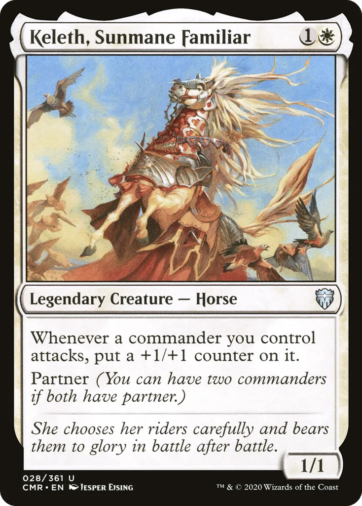 Keleth, Sunmane Familiar · Commander Legends