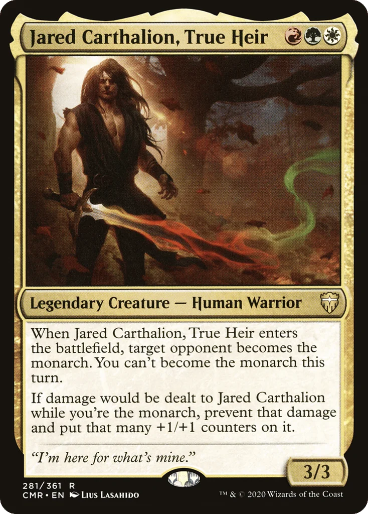Jared Carthalion, True Heir · Commander Legends