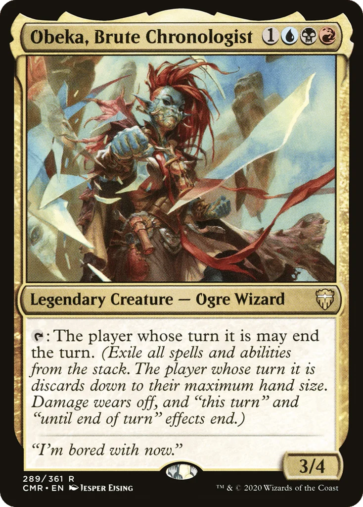 Obeka, Brute Chronologist · Commander Legends