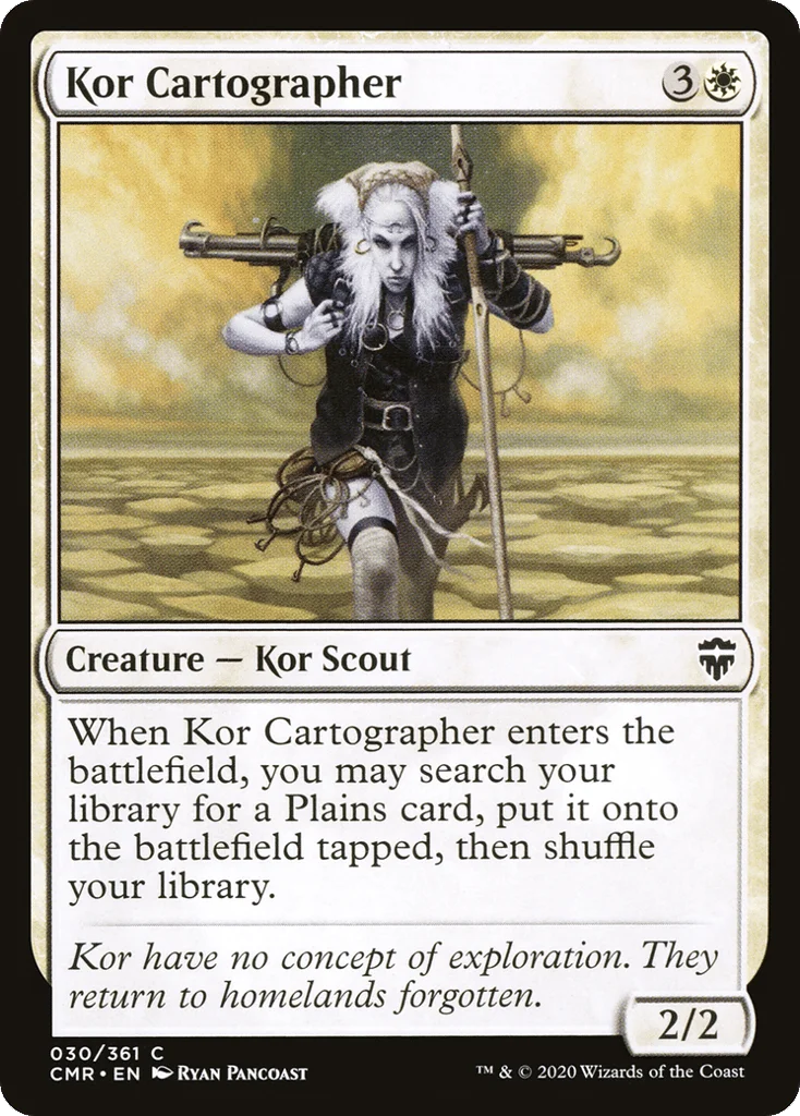 Kor Cartographer · Commander Legends