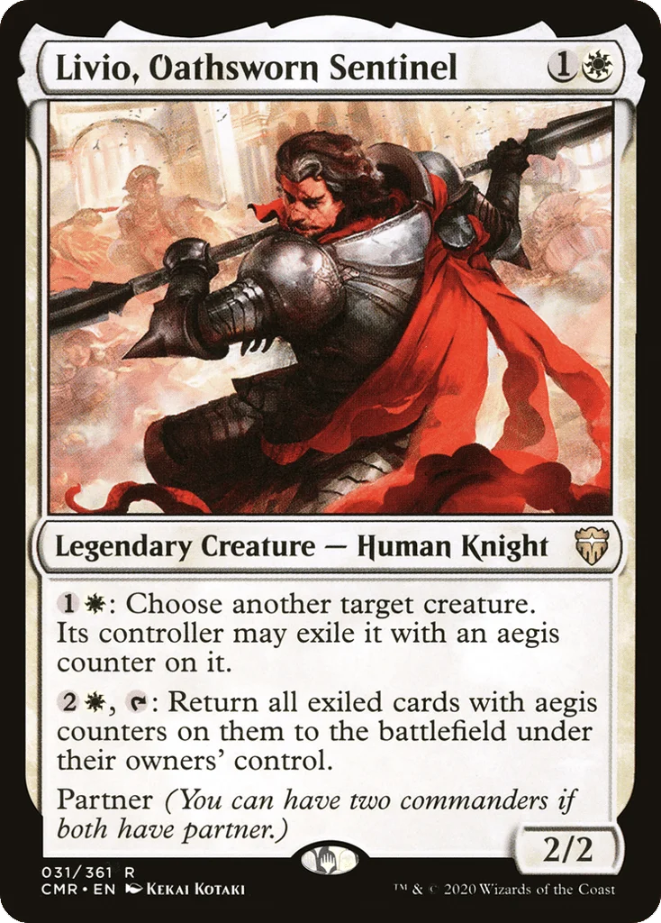 Livio, Oathsworn Sentinel · Commander Legends