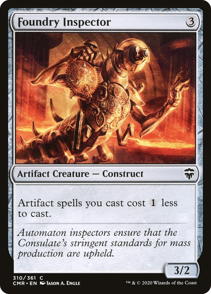 Foundry Inspector · Commander Legends