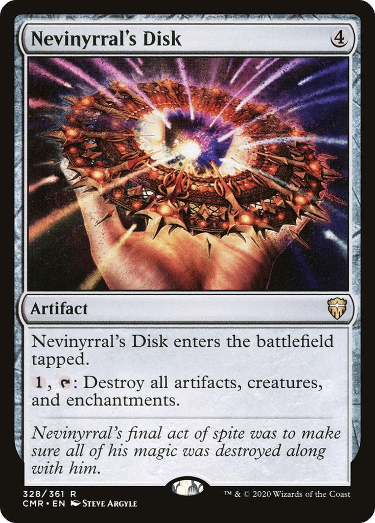 Nevinyrral's Disk · Commander Legends