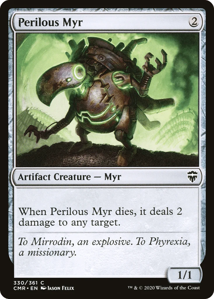 Perilous Myr · Commander Legends