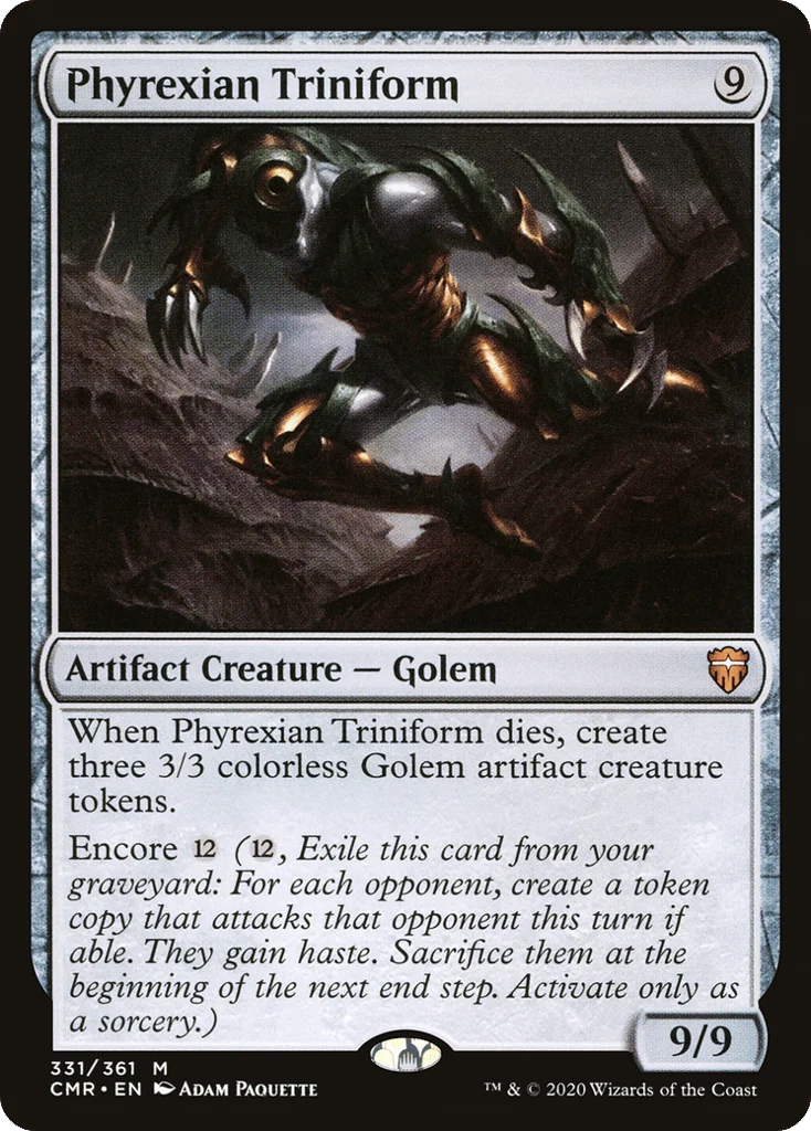 Phyrexian Triniform · Commander Legends