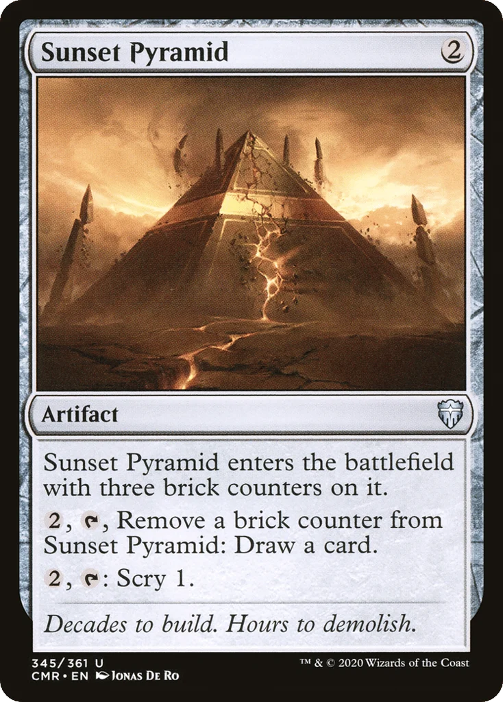 Sunset Pyramid · Commander Legends