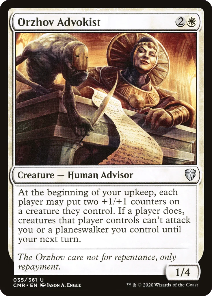 Orzhov Advokist · Commander Legends