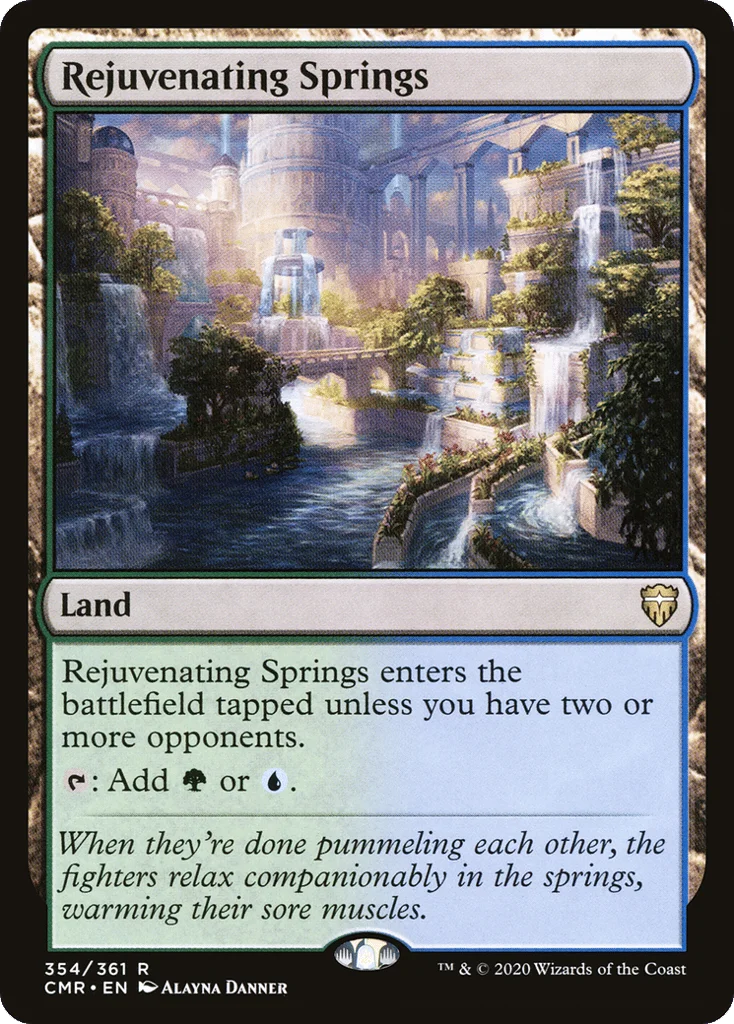 Rejuvenating Springs · Commander Legends