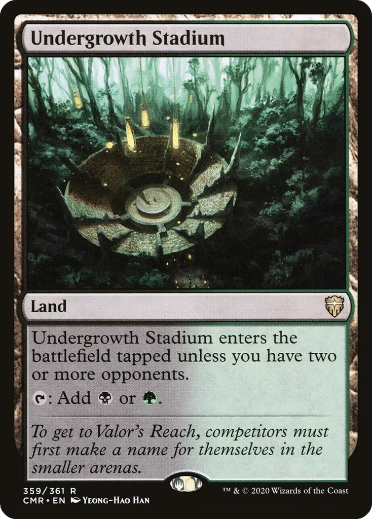 Undergrowth Stadium · Commander Legends