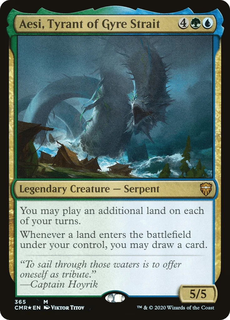 Aesi, Tyrant of Gyre Strait · Commander Legends