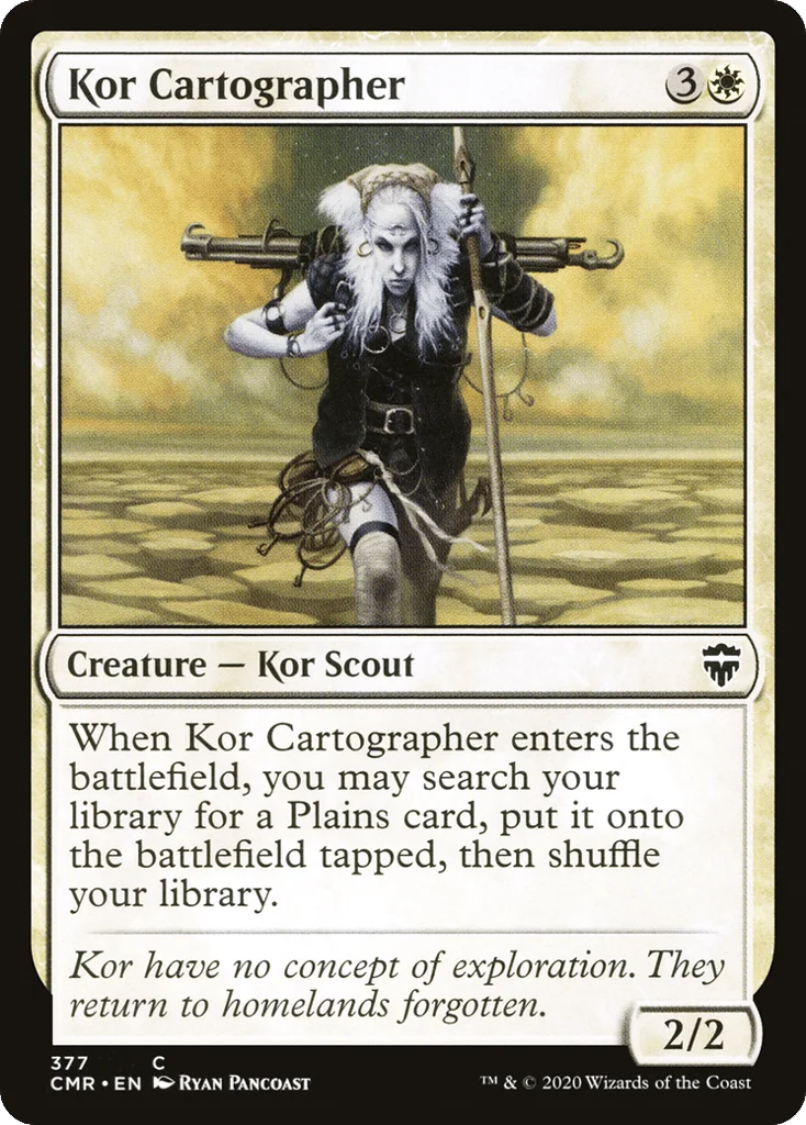 Kor Cartographer · Commander Legends