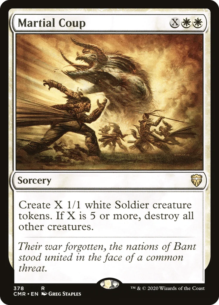 Martial Coup · Commander Legends