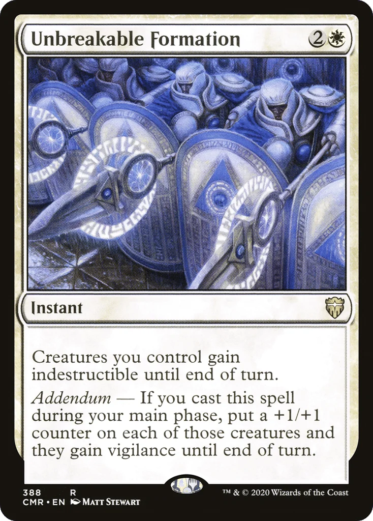 Unbreakable Formation · Commander Legends