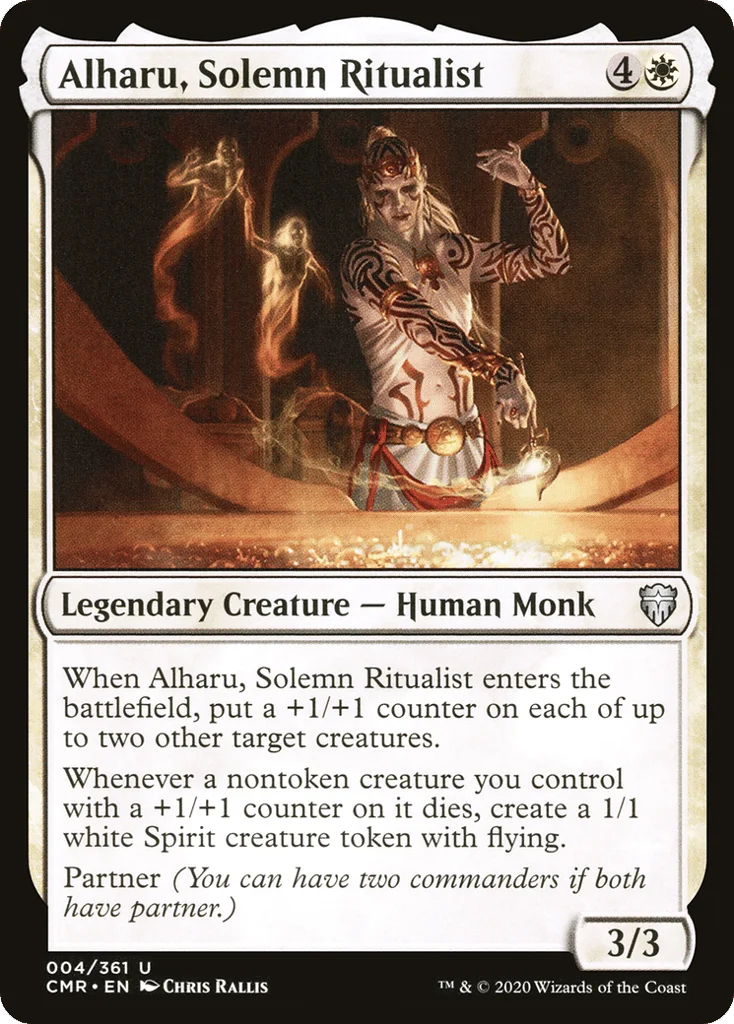 Alharu, Solemn Ritualist · Commander Legends