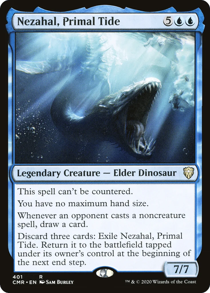 Nezahal, Primal Tide · Commander Legends