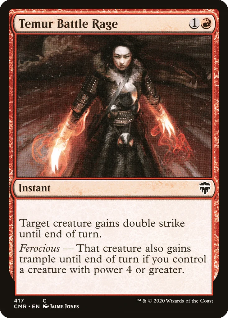 Temur Battle Rage · Commander Legends