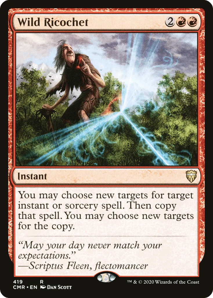 Wild Ricochet · Commander Legends