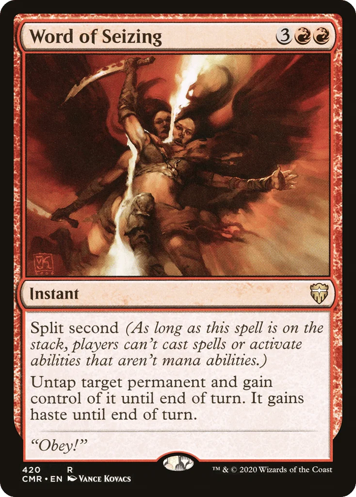 Word of Seizing · Commander Legends
