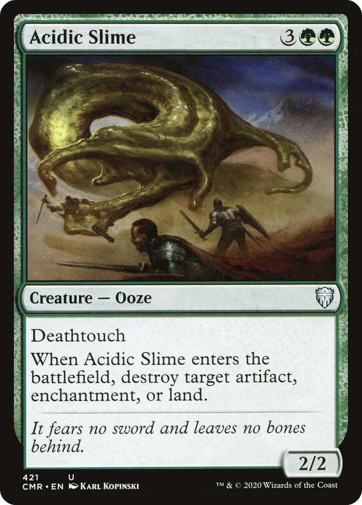 Acidic Slime · Commander Legends