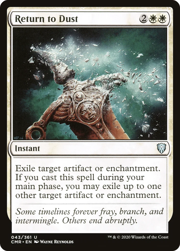 Return to Dust · Commander Legends