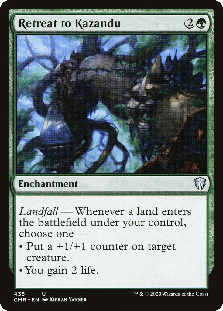 Retreat to Kazandu · Commander Legends