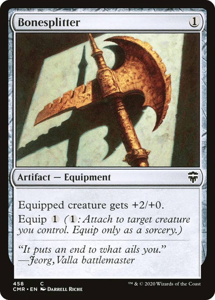 Bonesplitter · Commander Legends