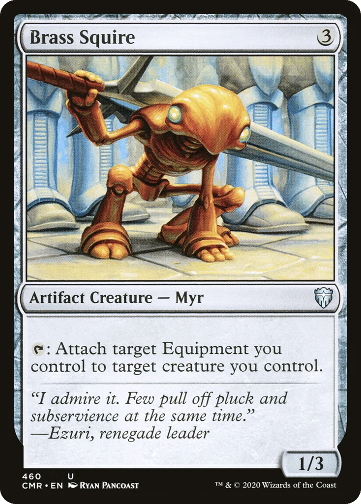 Brass Squire · Commander Legends