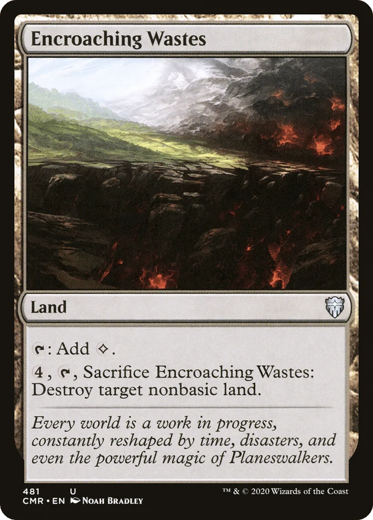 Encroaching Wastes · Commander Legends