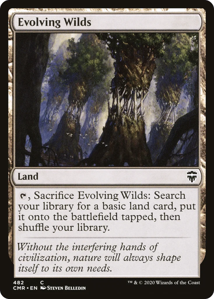 Evolving Wilds · Commander Legends