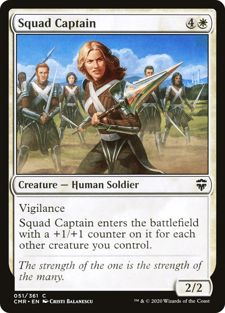 Squad Captain · Commander Legends